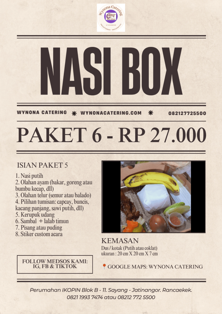 nasi box catering jatinangor, catering rancaekek, catering cileunyi, catering cicalengka, catering tanjungsari